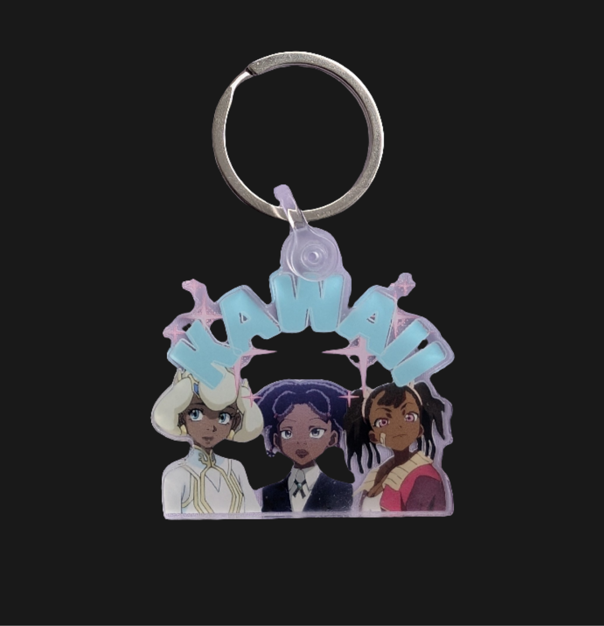 Kawaii Anime Girl Key Chain