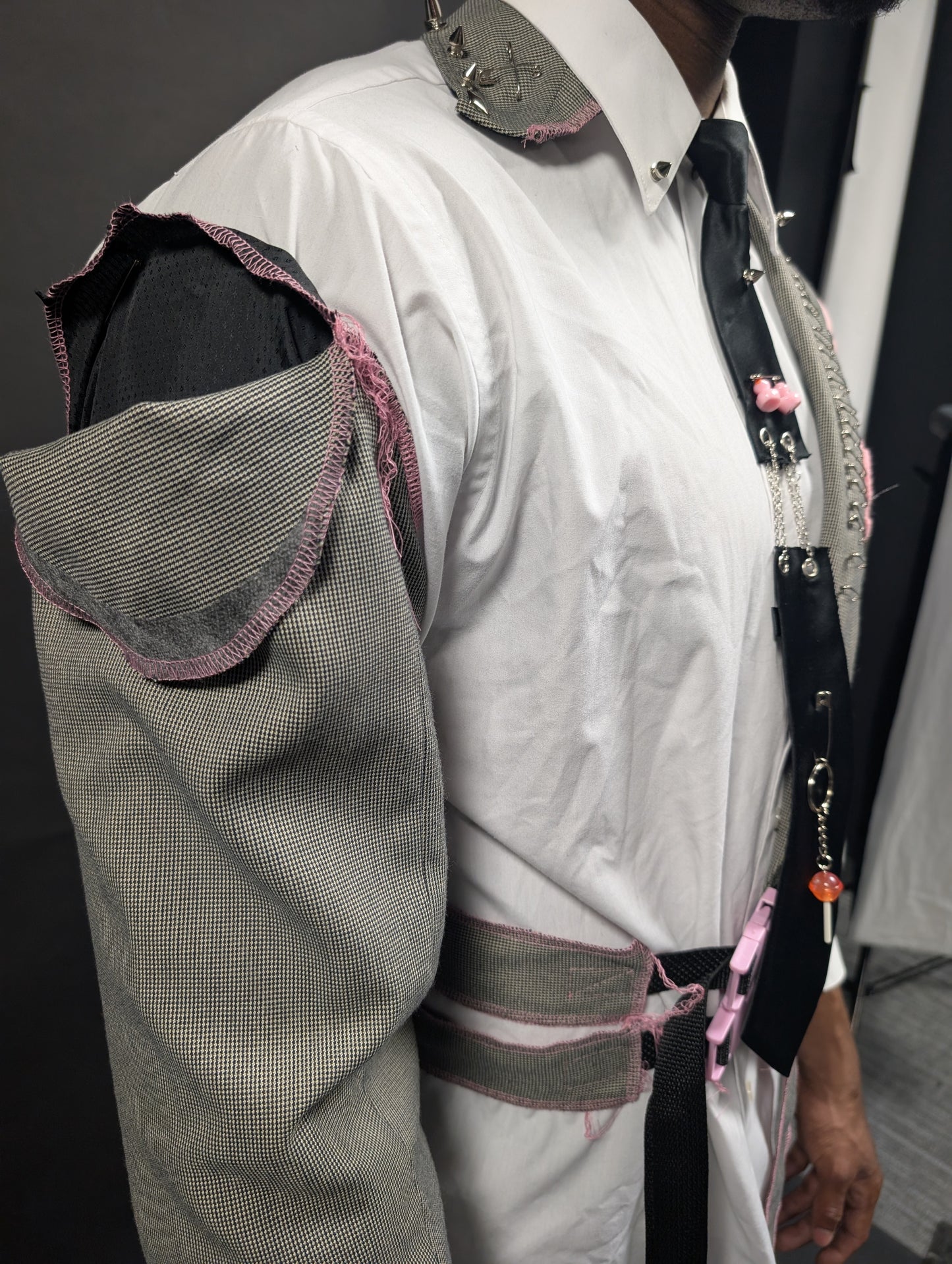 Absolutely Stressed: Grey and Pink