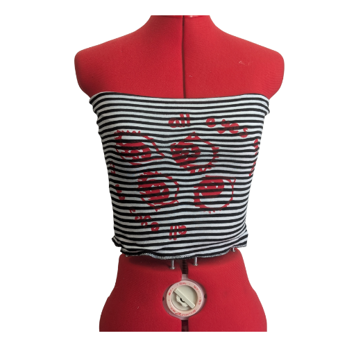 All eyes on us: Tube top