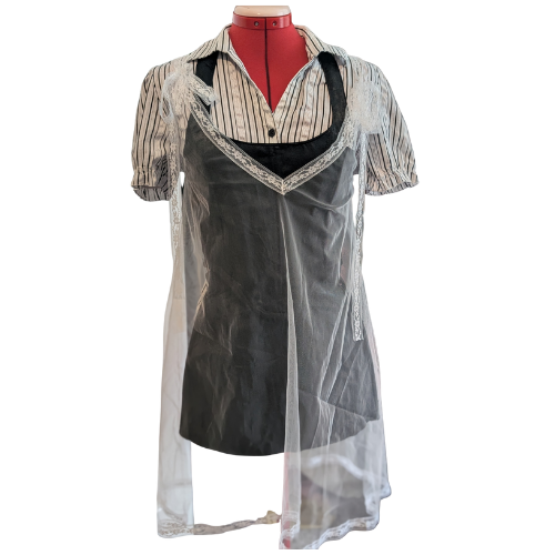 Mesh slip dress