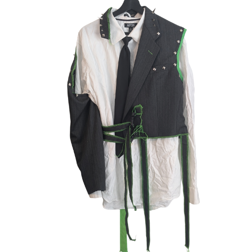 Absolutely Stressed: green and black