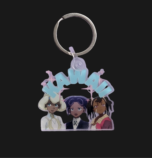 Kawaii Anime Girl Key Chain