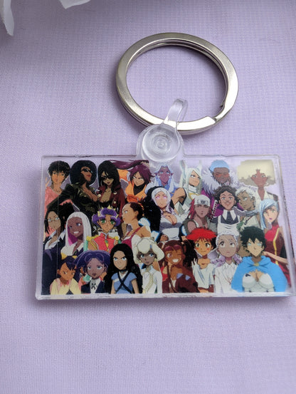 Black Girl Magic Key Chain