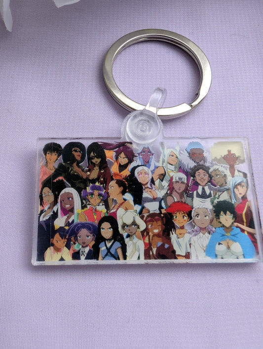 Black Girl Magic Key Chain