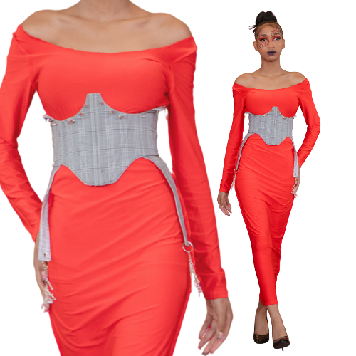 Charmed under bust corset