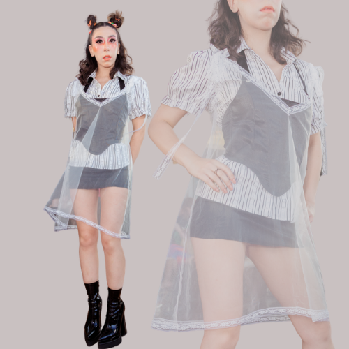 Mesh slip dress